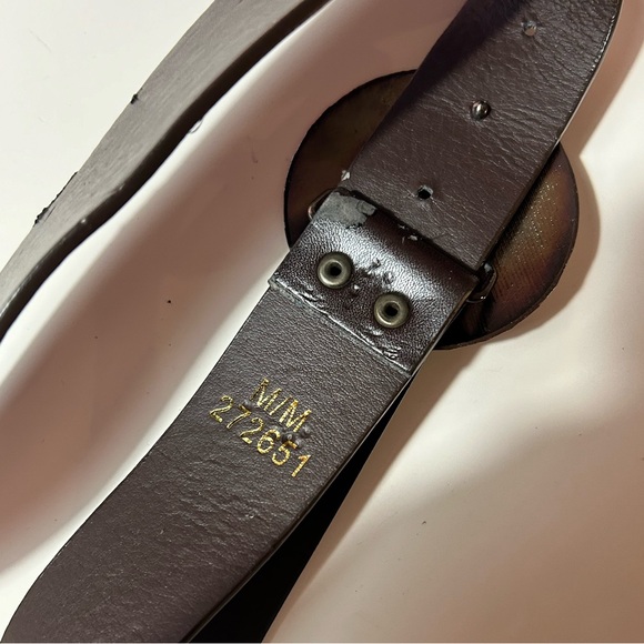 Vintage | Western Belt | Metal Disc - Picture 3 of 7